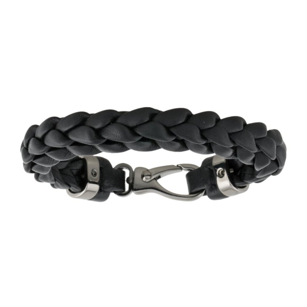 TOD'S LEATHER CHARLY 10/24/1964 G BRAID BRACELET